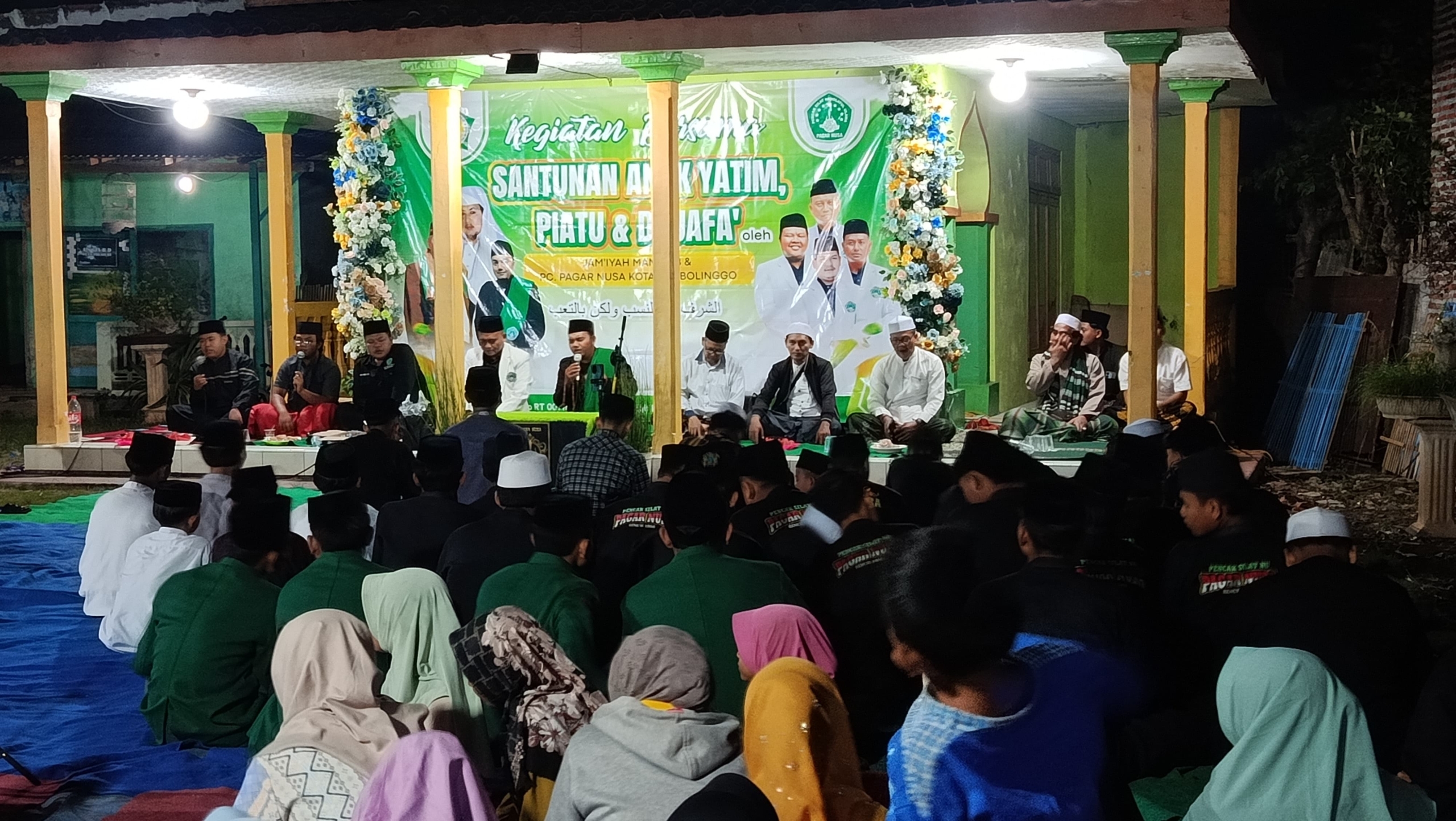 Tangguh di Gelanggang, Lembut di Masyarakat : Pagar Nusa Kota Probolinggo Santuni Yatim dan Dhuafa