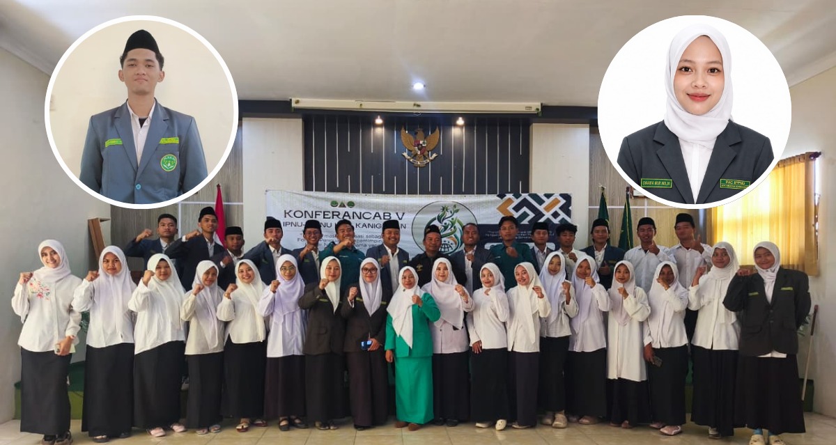 Konferensi Anak Cabang (Konferancab) PAC IPNU-IPPNU Kanigaran menghasilkan kepemimpinan baru, . Muhammad Hasan Wira Stika dan Syafira Nur Aulia